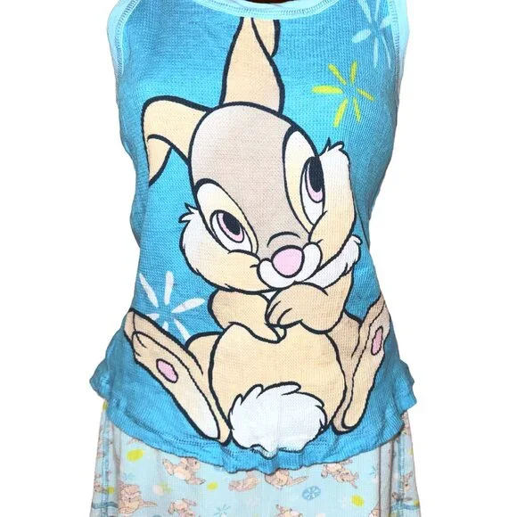 Vintage Disney Thumper Pajama Set Size Juniors XL / Adult Medium - Picture 3 of 7